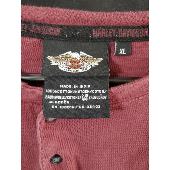 Lot, Harley Davidson Embroidered Mens LS Shirts, XL - Picture 9 of 9